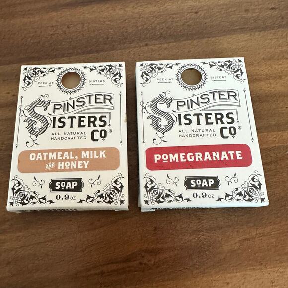 NIB 10-pk‎ Lot Spinster Sisters Co Moisturizing, Scent Variety Soap Bars  4.5 Oz - Picture 2 of 16